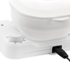 Воскоплав Wax Warmer силикон, с подставкой, белый цвет