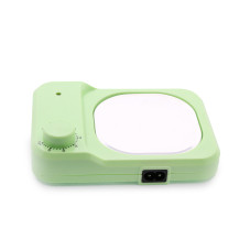 Wax Warmer silicone wax melter, with stand, green color