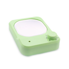 Wax Warmer silicone wax melter, with stand, green color