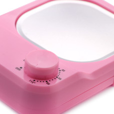 Воскоплав Wax Warmer силикон, с подставкой, розовый цвет Воскоплав Wax Warmer силикон, с подставкой, розовый цвет