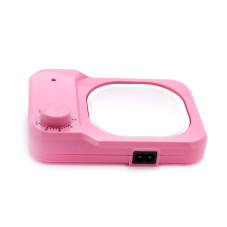 Воскоплав Wax Warmer силикон, с подставкой, розовый цвет Воскоплав Wax Warmer силикон, с подставкой, розовый цвет