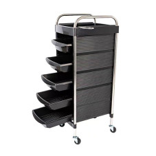 Barber cart, color black S2-5D