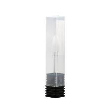 Керамическая насадка для геля и гель лака, чёрная насечка,Tirch Cylinder (XC)