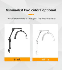 Бестеневая настольная лампа Global Fashion, white