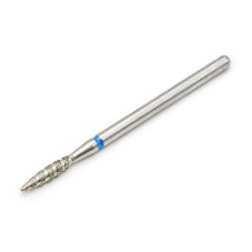 Cuticle brush head, tornado, flame, blue cut 263LX / 023B