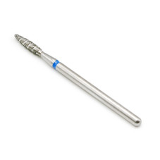 Cuticle brush head, tornado, flame, blue cut 263LX / 023B