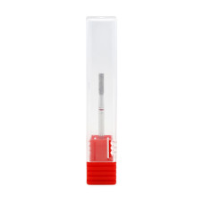 Diamond cuticle brush head, cylinder, red notch 837111023R Diamond cuticle brush head, cylinder, red notch 837111023R