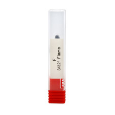 Carbide tip, red notch F Flame Carbide tip, red notch F Flame