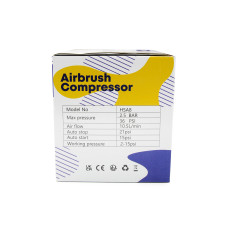 Airbrush HSA8 Global Fashion, Airbrush Compressor