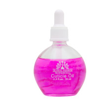 Cuticle oil with dropper, lilac, 75 ml (6 pcs. wholesale)