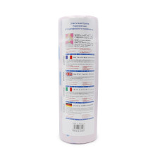 Pack of paper collars with Velcro, 5 rolls of 100 pcs. pink color
