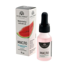 Global Fashion Watermelon Scented Cuticle Oil with Pipette, 15 ml