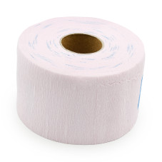 Pack of paper collars with Velcro, 5 rolls of 100 pcs. pink color