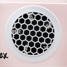 Extractor de manichiură Max Fan 100W, culoare roz