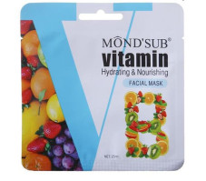 Moisturising and Nourishing Mask with Vitamin B3, Mond'Sub, 25 ml, 24 pieces