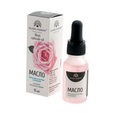 Global Fashion Rose Scented Cuticle Oil with Pipette, 15 ml