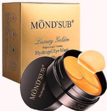 Маска под глаза Mond'Sub с частицами золота Luxury Golden Hydrogel Eye Mask 60 шт