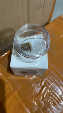 Drill bit organizer, clear + brush bit