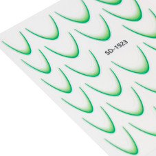 Slider Design French Ombre Slider Stickers #1923