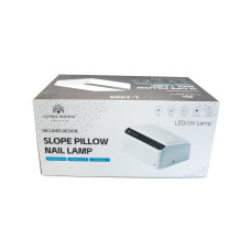 Лампа для ногтей LED/UV, Global Fashion, с подушкой-подлокотником  L-1005, 120W, white Лампа для ногтей LED/UV, Global Fashion, с подушкой-подлокотником  L-1005, 120W, white