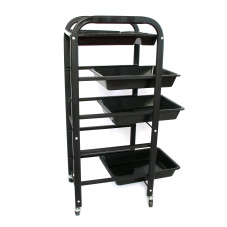 Barber cart, color black 008(Black)