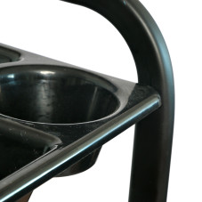 Barber cart, color black 008(Black)