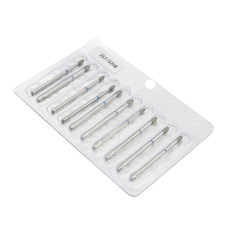 Diamond cuticle brush head, bullet, blue notch 257/025B