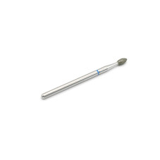 Diamond cuticle brush head, bullet, blue notch 257/025B