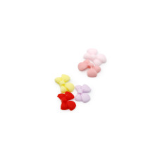 3D volumetric figures for manicure, set (bows and flowers of different colors)