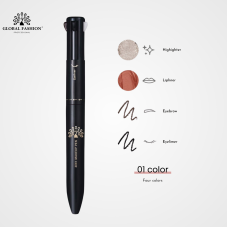Ручка для макіяжу 4 у 1 Global Fashion, GF38012 #01