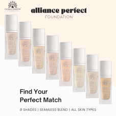 Alliance Perfect Foundation, Global Fashion, L023, Golden Tan Alliance Perfect Foundation, Global Fashion, L023, Golden Tan
