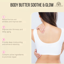 Moisturising Body Oil, Global Fashion, Body Butter Soothe & Glow, 200 g Moisturising Body Oil, Global Fashion, Body Butter Soothe & Glow, 200 g