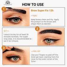 Brow setting gel Brow SuperFix 12H Brow setting gel Brow SuperFix 12H