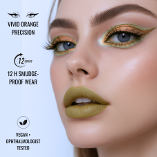 Soft gel eyeliner pencil, Global Fashion, Dourado with glitter Soft gel eyeliner pencil, Global Fashion, Dourado with glitter