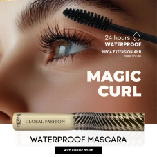 Global Fashion Mascara Magic Curl, GF38015, #01 Global Fashion Mascara Magic Curl, GF38015, #01