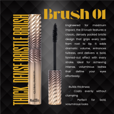 Global Fashion Mascara Magic Curl, GF38015, #01 Global Fashion Mascara Magic Curl, GF38015, #01