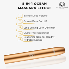 Mascara, Global Fashion, Ocean Dense Mascara, Black, GM2 Mascara, Global Fashion, Ocean Dense Mascara, Black, GM2