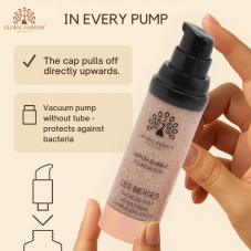 Тональная основа Global Fashion, Serum Bubble Foundation, BF041, Warm Beige