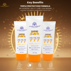 Sunscreen Cream, Global Fashion, SPF 50+ PA+++, 50 g