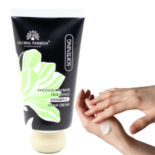 Cremă hidratantă pentru mâini cu vitamina E, Global Fashion, cu parfum de floare de magnolie, 30 g Cremă hidratantă pentru mâini cu vitamina E, Global Fashion, cu parfum de floare de magnolie, 30 g