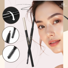Waterproof eyebrow pencil with very fine texture Global Fashion, GF38018, #103 Black Gray Waterproof eyebrow pencil with very fine texture Global Fashion, GF38018, #103 Black Gray