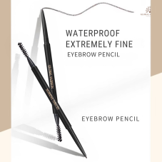 Waterproof eyebrow pencil with very fine texture Global Fashion, GF38018, #103 Black Gray Waterproof eyebrow pencil with very fine texture Global Fashion, GF38018, #103 Black Gray