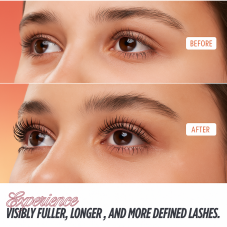 Mascara pentru gene XXL Global Fashion, GF38001, #01 Mascara pentru gene XXL Global Fashion, GF38001, #01