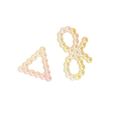 3D volumetric figures for manicure, set (colored bows+figures) 3D volumetric figures for manicure, set (colored bows+figures)