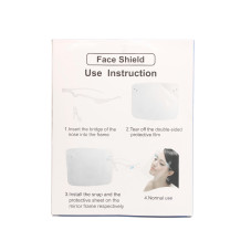 Face shield (2 pieces)
