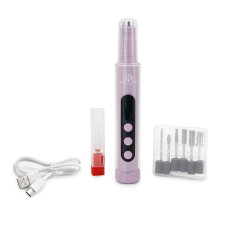 2in1 pen and UV flashlight, Global Fashion, 3W, 18k rpm, GX15, purple