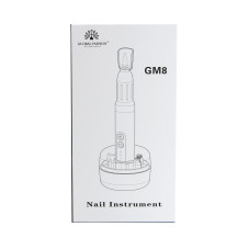 Фрезер-ручка з підставкою Global Fashion, 2W, 18тис об/хв., M8, Pink