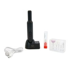 Global Fashion pen with stand, 0.5W, 18k rpm, GM3, black