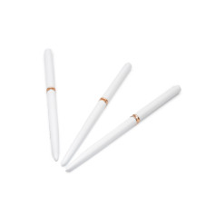 Design Brush Set 3 pcs, white handle