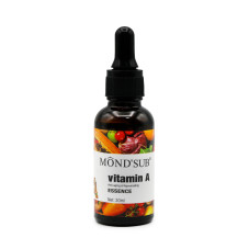 Mond'Sub Vitamin A Face Serum, Anti-Aging and Rejuvenating Essence, 30 ml